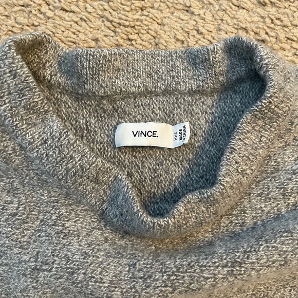 Vince. Gray Women's 3/4 Sleeve Sweater XXS - Picture 7 of 7